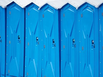 Professional portable toilet for construction services in McAllen
